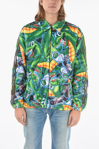KERWIN FROST x ADIDAS Front Zipped Pile Overshirt