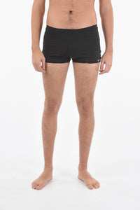 SWIM Boxer-Badeanzug Uni SQUARE LEG mit elastischem Bund