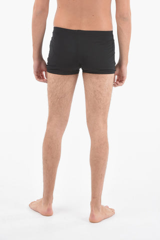 SWIM Costume da Bagno Boxer SQUARE LEG a Tinta unita con Elastico in Vita