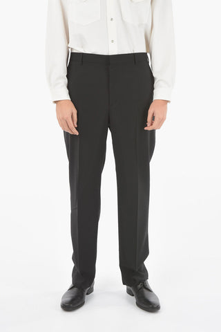 Pantaloni Sartoriali in Lana e Mohair