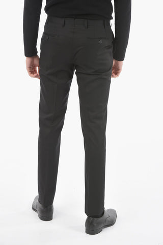 2 Button Flap Pocket Virgin Wool Suit