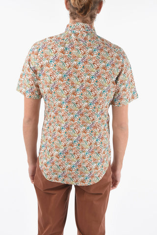 Floral Patterned Short Sleeve Shirt