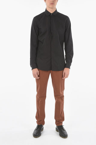 CC COLLECTION Camicia a Pois con Collo Club