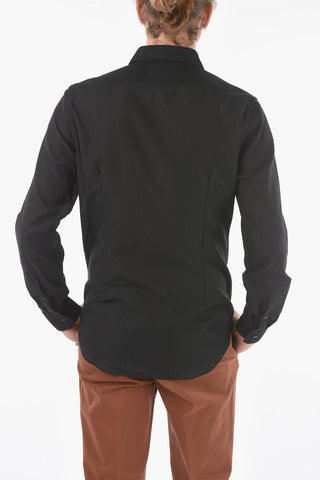 CC COLLECTION Hopsack Cotton Shirt