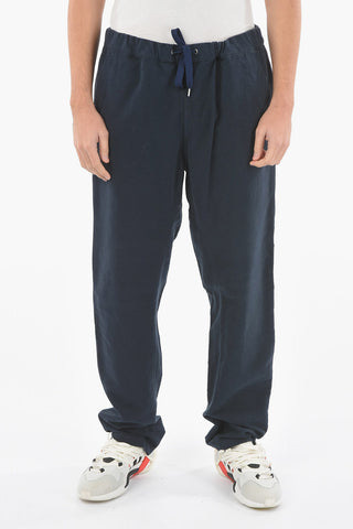 Wool Blend Pants With Drawstring
