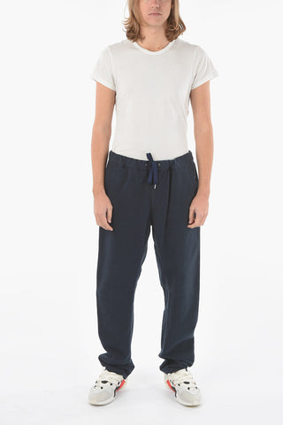 Wool Blend Pants With Drawstring