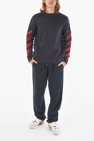 KNITWEAR Pullover Girocollo ARROW CROSS in Misto Mohair