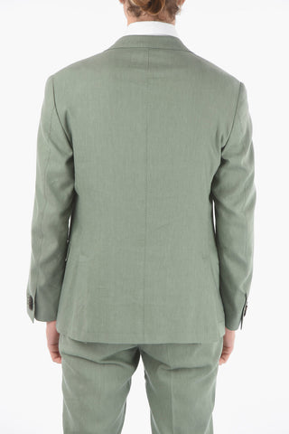 Notch Lapel ACADEMY SOFT Flax Blend Suit