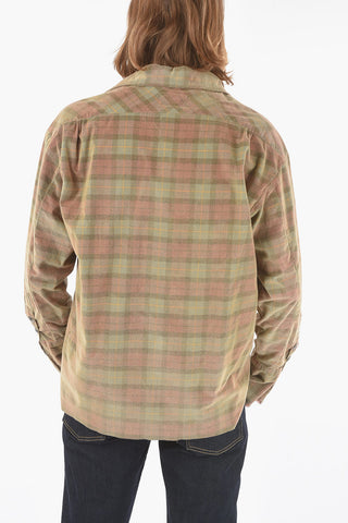 Plaid Check HAZE BODY STUDIO Corduroy Shirt