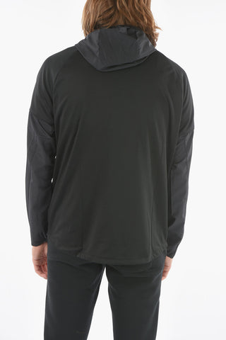 Zip Closure Therma Fit Lightweight Jacket with Hood