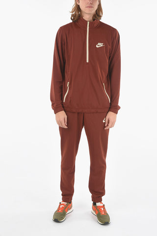 Set Felpa con Mezza Zip E  Joggers