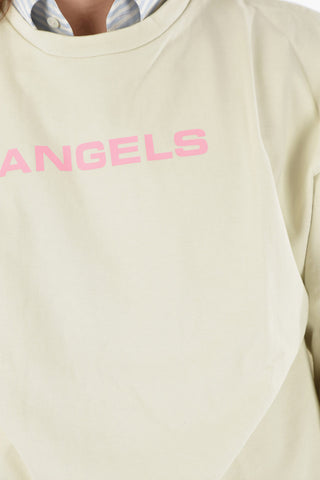 T-Shirt a Maniche Lunghe ANGELS in Cotone