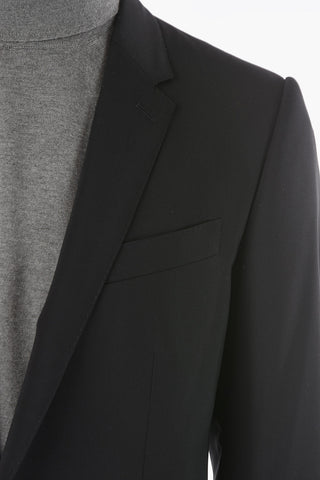 MARTINI Abito in Lana Vergine Stretch con Rever Classico