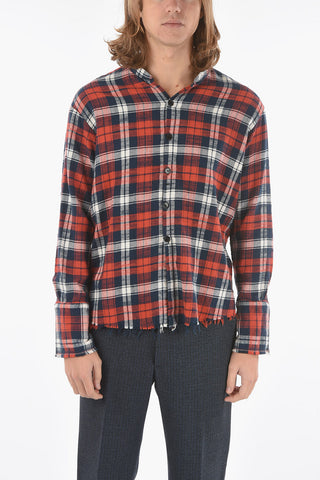 Camicia PLAID CLASSIC STUDIO in Flanella di Cotone con Motivo Plaid Check