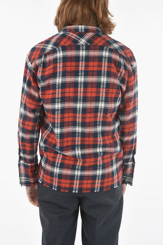 Plaid Check PLAID CLASSIC STUDIO Flannel Cotton Shirt