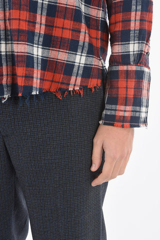 Camicia PLAID CLASSIC STUDIO in Flanella di Cotone con Motivo Plaid Check
