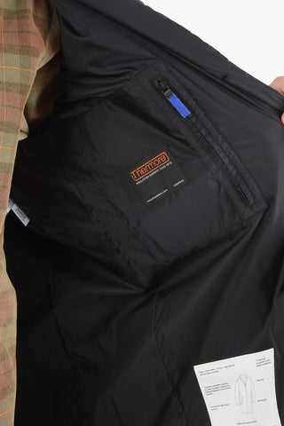 Front Buttoned STAGNO Padded Raincoat