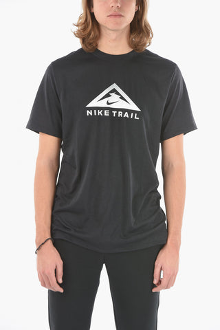 Frontal Printed Dri-Fit Crew-Neck T-shirt