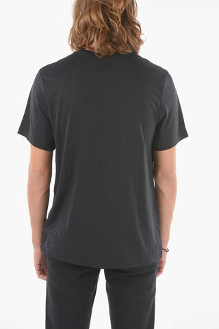 Frontal Printed Dri-Fit Crew-Neck T-shirt