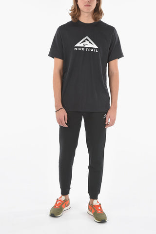 Frontal Printed Dri-Fit Crew-Neck T-shirt