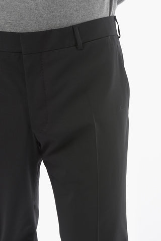 Abito foderato in Lana Vergine Stretch con Revers Classico