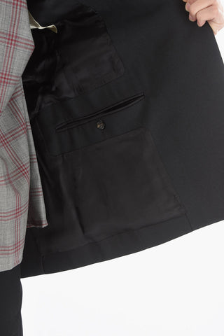 PERFORMA Flap Pocket Single-button Blazer