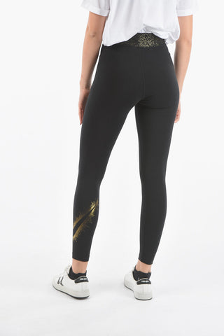 Glitter Details High Waist Leggings