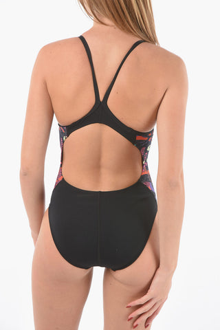 SWIM One-Piece Swimsuit with Patterned Details