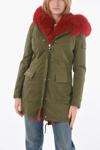COUTURE Parka ON THE AVENUE con Interno in Pelliccia Sfoderabile