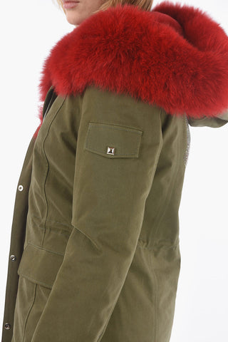 COUTURE Parka ON THE AVENUE con Interno in Pelliccia Sfoderabile