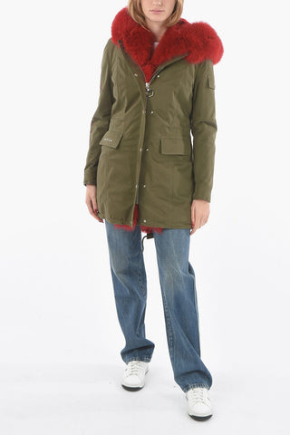 COUTURE Parka ON THE AVENUE con Interno in Pelliccia Sfoderabile