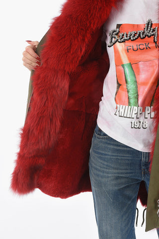 COUTURE Parka ON THE AVENUE con Interno in Pelliccia Sfoderabile