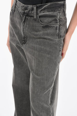 High-waisted Wide-leg Jeans
