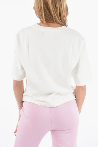 Printed DREAM BABY DREAM Crop T-Shirt