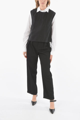 Gilet Girocollo DIAMOND con 3 Bottoni Laterali