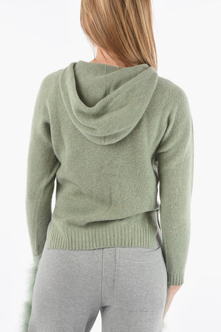 Wool Hooded Sweater