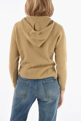 Maglia con Cappuccio in Lana