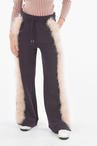 Brushed Cotton HANSENS Jogger with Feathers Detailing