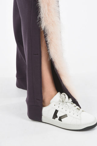 Brushed Cotton HANSENS Jogger with Feathers Detailing