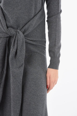 Belted Knitted Maxidress
