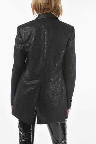 Lurex BLANCHO 1-button Blazer with Shawl Lapel