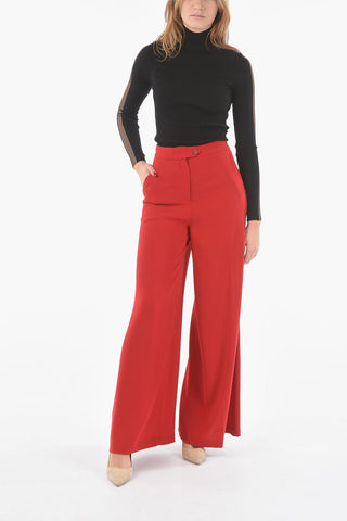 High-waisted Flared Pants