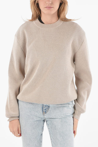 Pima Cotton DANY Sweater with Logo Patches