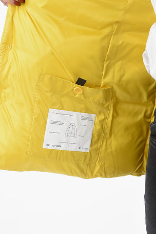 High-neck BRERA Down Jacket with Automatic-button Fastening