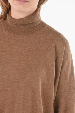 Turtleneck LIQUORICE Wool Sweater