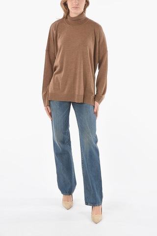 Turtleneck LIQUORICE Wool Sweater