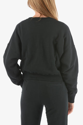 ALL STAR CHUCK TAYLOR Sweatshirt mit Rundhalsausschnitt und Frontstickerei