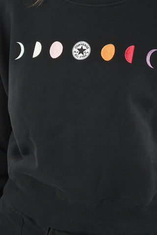 ALL STAR CHUCK TAYLOR Crewneck Sweatshirt with Front Embroidery