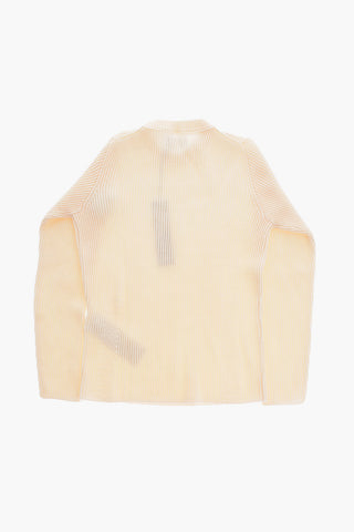 Ribbed Crew-neck Sweater