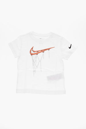 Rundhals T-Shirt mit Frontprint